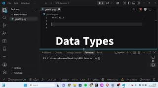 1. BPD program - Introduction to Python Programming