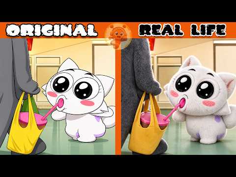 What Happens When Wenda Secretly Drinks Gray’s Milk Tea! 😳 | Original vs Real Life