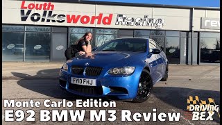 E92 BMW M3 Monte Carlo Review - A Future Classic? | V8 Exhaust Sound, Limited Edition & Drive
