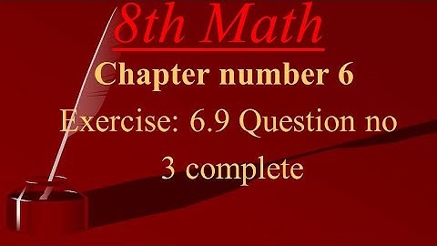 8th class math | exercise 6.9 | Q no 3 complete, Factorization, Simultaneous Equations