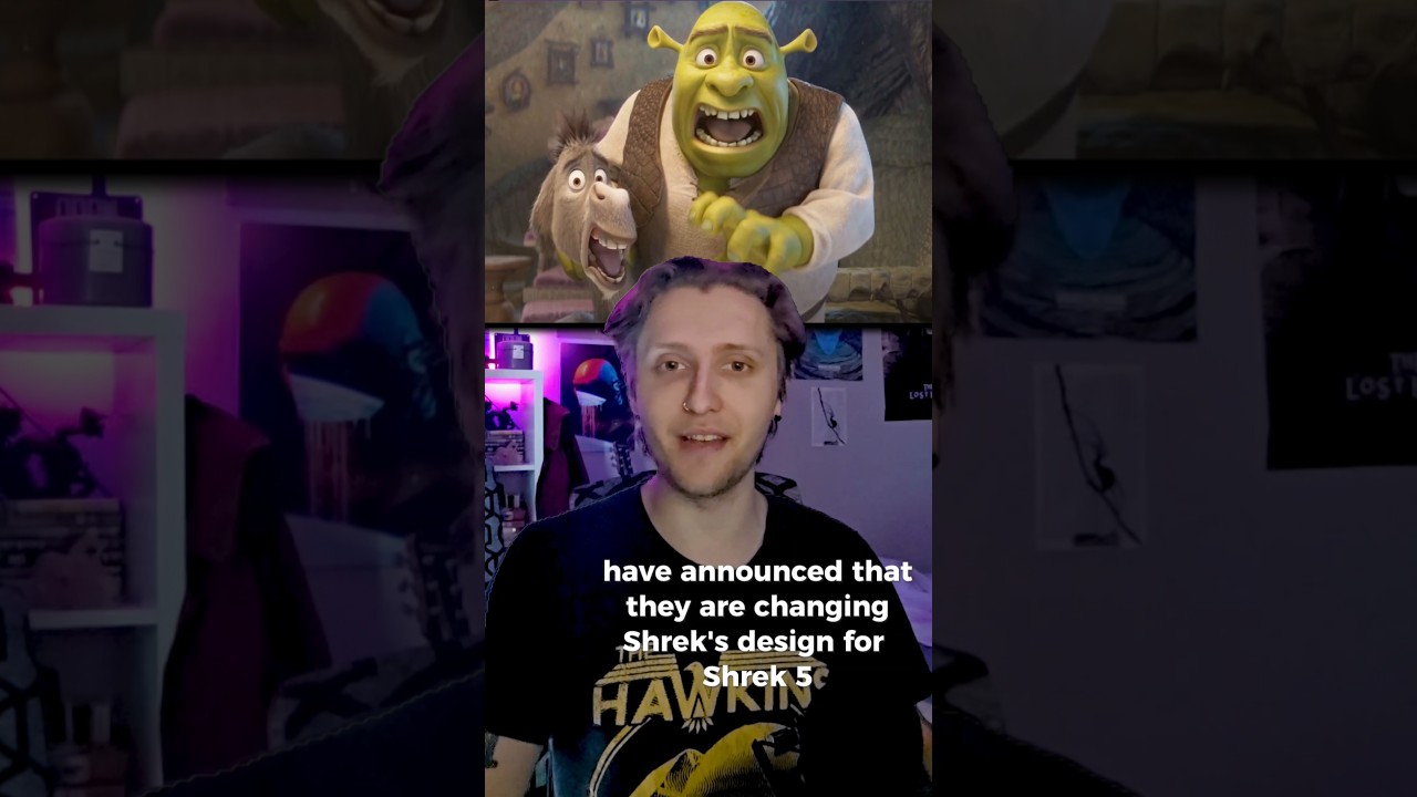 Back to Shrek's Original Design #shorts
