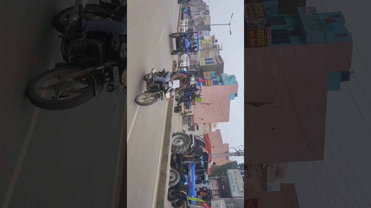 Jind mein Kisan tractor rally