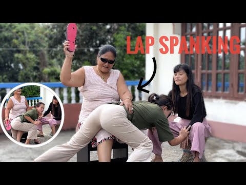 Super Lap Sp@nking Challenge / Funny Games / Priya Sheetal Game Videos