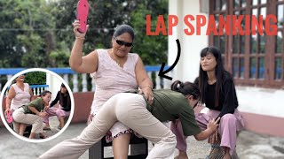 Super Lap Sp@nking Challenge / Funny Games / Priya Sheetal Game Videos