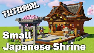 Small Japanese Shrine | Minecraft Tutorial