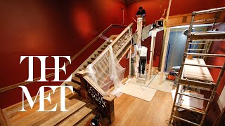 Time-Lapse: De-installation and Reconstruction of a 17th-Century British Staircase