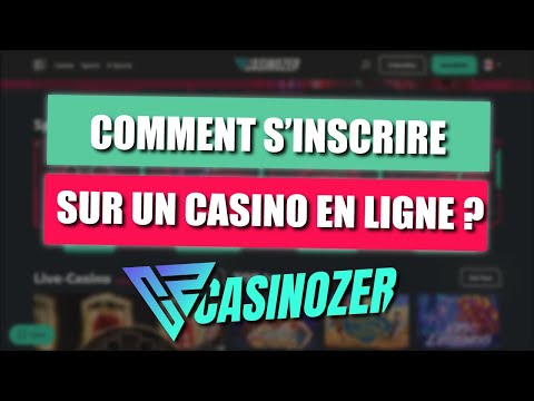 Comment s'inscrire sur un casino en ligne  (CASINOZER) ? ( + BONUS ? )