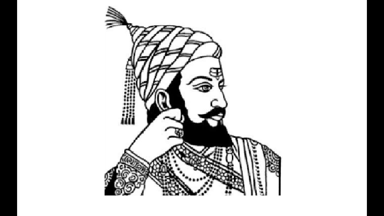 Animal How To Draw Shivaji Maharaj Sketch 