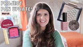 March Project Pan Update 2026 | big makeup use up challenge