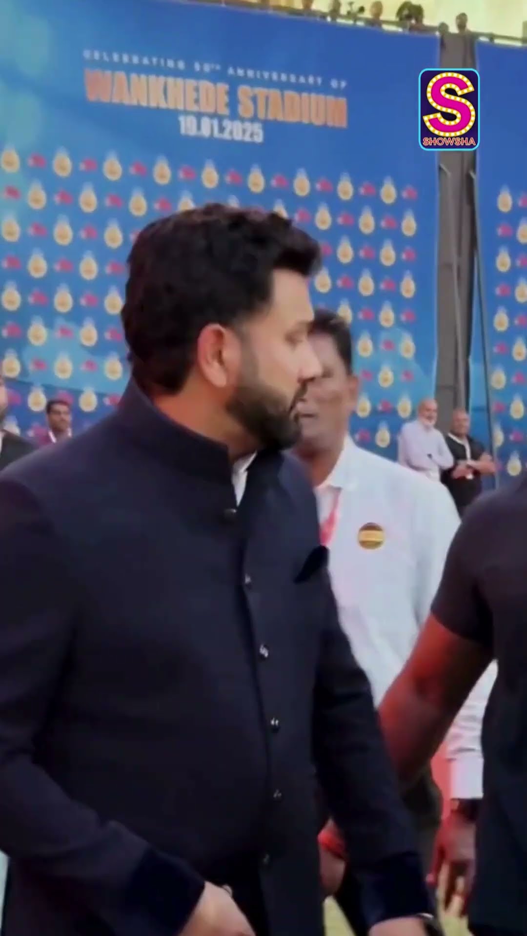 Hitman Rohit Sharma Reaches At Wankhede Stadium For 50th Anniversary | English News | News18 | N18S