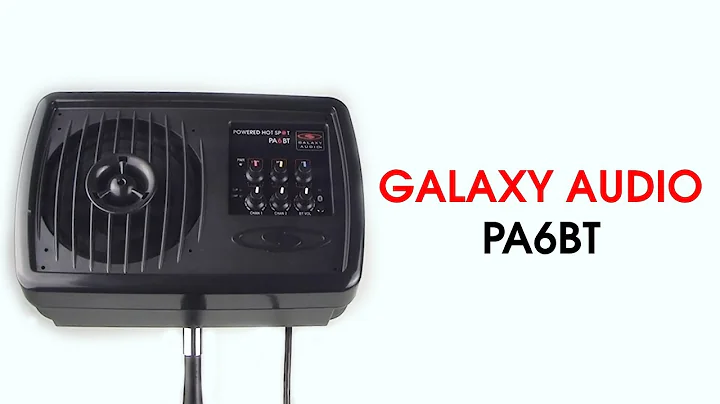 Unboxing the Galaxy Audio PA6BT Hot Spot Personal Monitor