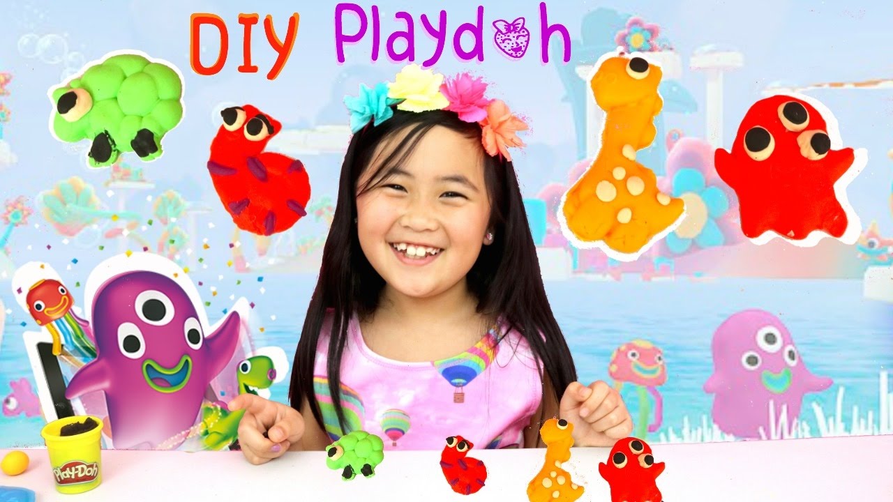 DIY Play Doh Touch Come To Life Studio Kids Create Shape Come to Life -  YouTube