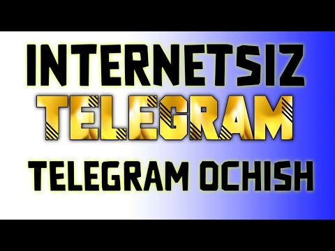 INTERNETSIZ ISHLAYDIGAN TELEGRAM Tekin Internet 2022 Best Moneys
