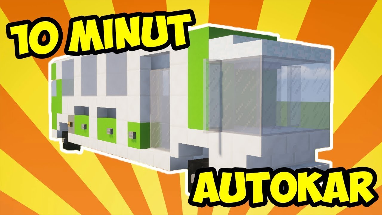 Como Hacer Un Autobus En Minecraft