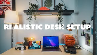 A Realistic Desk Setup Tour that YOU can Achieve | BUDGET | STEP BY STEP GUIDE