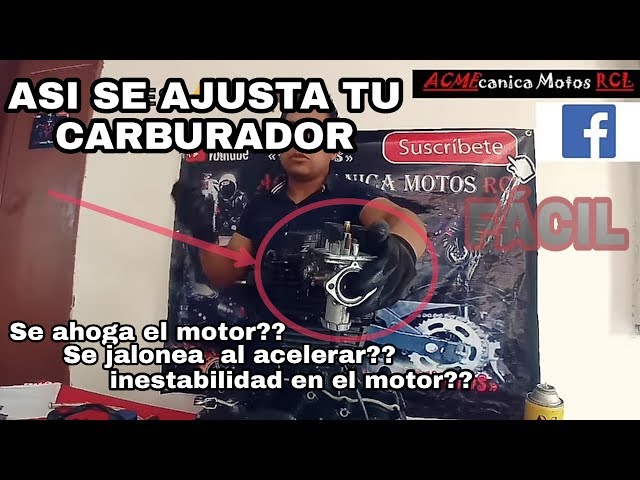 Manual rápido de carburación de moto – Blog de Motoscoot