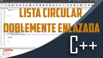 Creación de nodos - Recorrer lista | Lista circular doblemente enlazada | C++ |