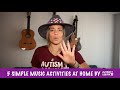 5 Simple Music Activities To Do At Home by Autism And Music