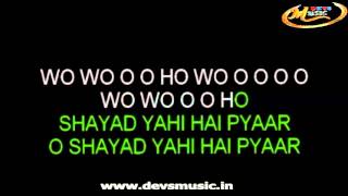 Baatein Kuch ankahee si Karaoke Metro www.devsmusic.in Devs Music Academy chords