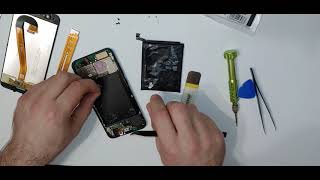 Замена аккумулятора с дымком,на Huawei Nova 2