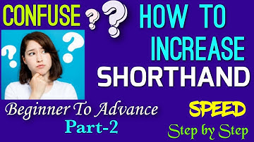 Shorthand Speed increase rules for Beginner To Advance steno tricks to Improve Steno speed part-2