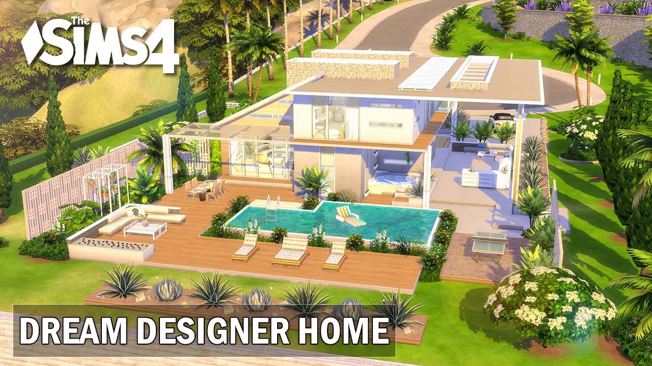 Dream Home Decorator🏡| Dream Designer Home | No CC | Stop Motion | Sims 4 Video