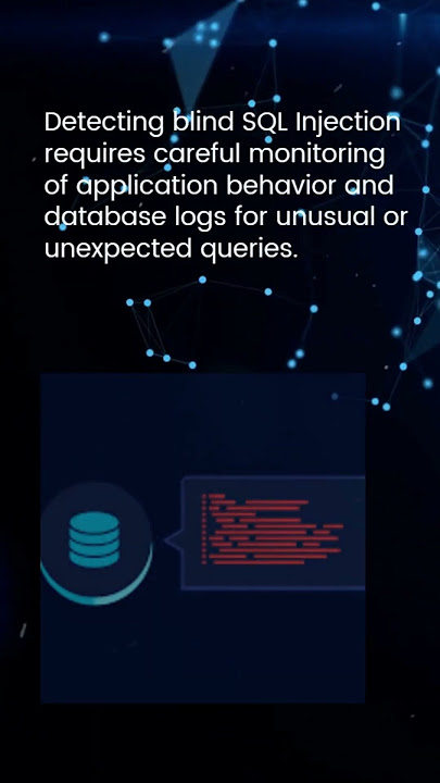 What is Blind SQL Injection? #BlindSQLInjection #shorts