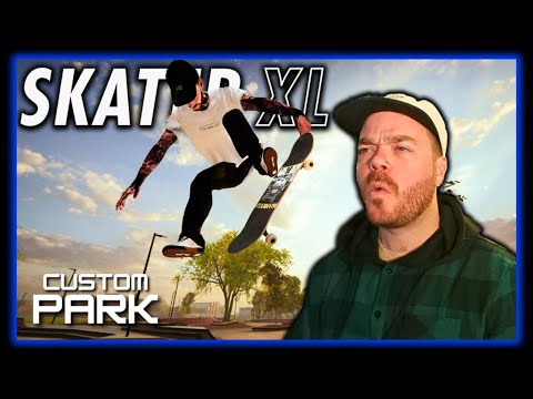 Using EVERYTHING From The Object Dropper! |Skater XL Session| Custom Map at Fire Station Park