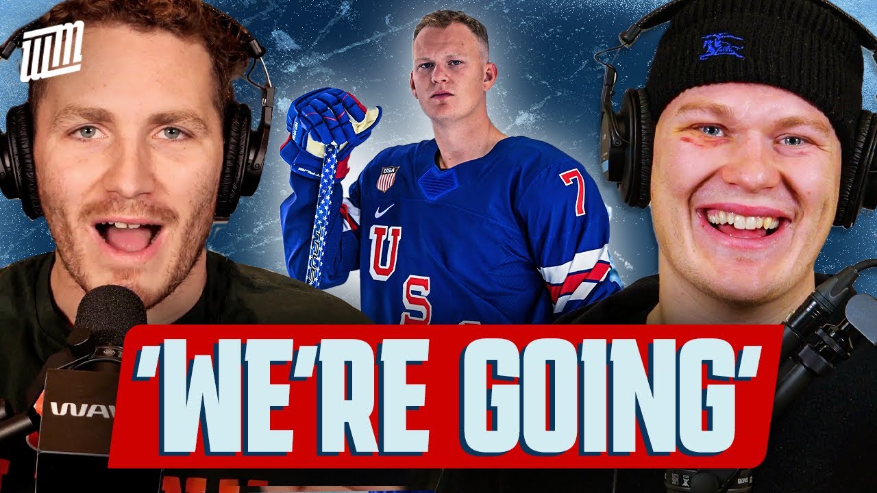 Matthew & Brady Tkachuk REFUSE to Back Out despite Olympic Rink Chaos