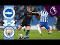 HIGHLIGHTS | Brighton 3-2 Man City | 10 man City lose 5 goal thriller