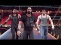 WWE 2K18 The Shield Vs The Bullet Club Comparison (PS4 XBOX ONE PC)