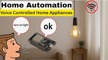 IoT Smart Home Automation with Voice Commands  | ESP32 Voice Control Bulb Project