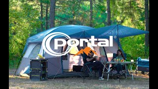 Portal Outdoors: 10 Person Family Cabin Tent With Porch