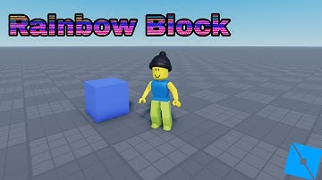 How to make a Rainbow Block in Roblox Studio | Arro