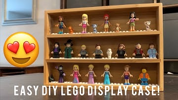 Easy DIY LEGO Minifigure Display Case
