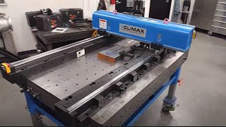 LM5200 & LM6200 Linear/Gantry Milling Machine  Checking Bed Alignment