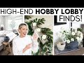 Hobby lobby shop with me and haul  highend look for less  designer dupes  budget decor