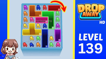 Drop Away Level 139 Solution Walkthrough