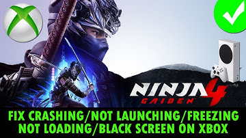 Ninja Gaiden 4 crasht/start niet/loopt vast/laadt niet/zwart scherm op Xbox oplossen