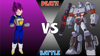 Ultra Ego Vegeta vs. Megatron | Death Battle