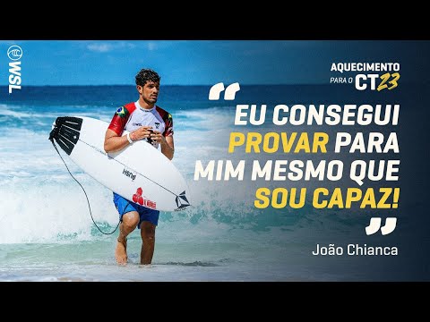 VEJA AS EXPECTATIVAS DO JOÃO CHUMBINHO PARA A TEMPORADA! - Aquecimento CT 23 | WSL Brasil