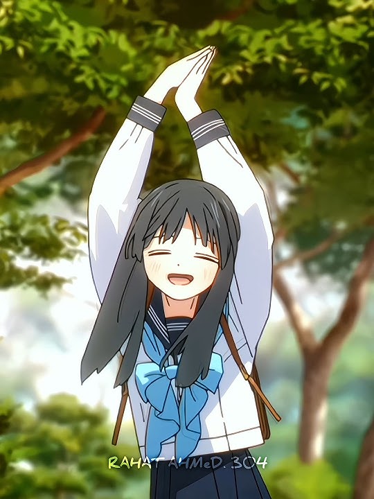 Akebi's sailor uniform | Anime in 4k | #anime #akebissailoruniform
