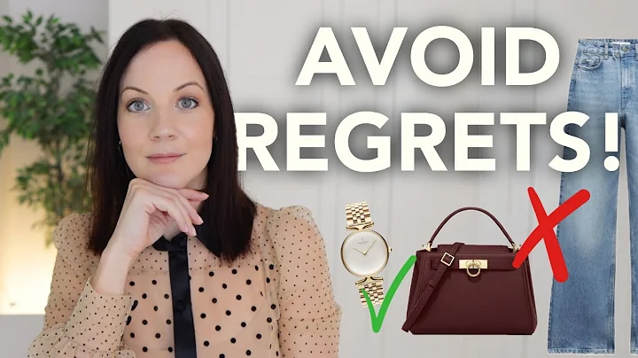 Before BUYING New Clothes, Ask These 7 Questions To Avoid REGRETS!