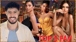 Miss Universe Philippines 2024 TOP 5 FAVORITES !