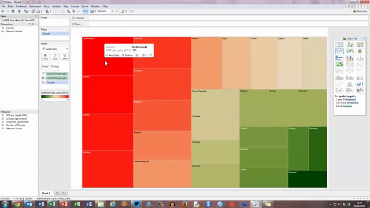 Tree Chart In Tableau