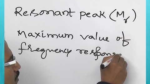 Frequency Response Analysis | Stability | Control Systems | Dr. S. Venkateshwarlu