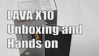 lava X10 Unboxing And Hands on!!