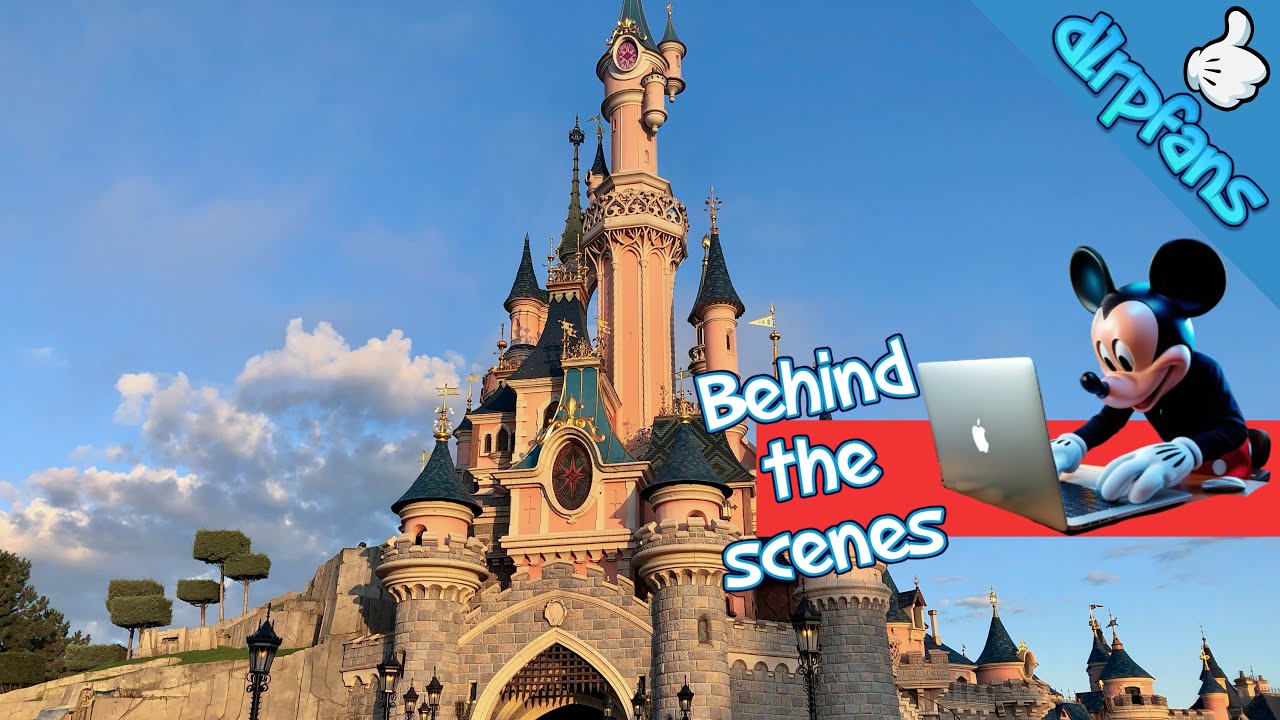 Закулисные съемки Диснейленда в Париже с инженером-проектировщиком Тони Бакстером.