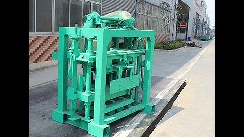 QTJ4 40A small block making machine