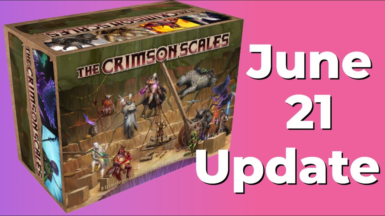 Gloomhaven EXPANSION Crimson Scales UPDATE!! YouTube